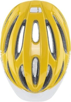 Uvex True Fahrradhelm - Sunbee-white -Uvex uvex true damen fahrradhelm gelb sunbee white 5