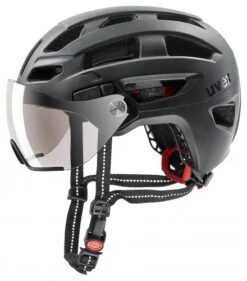 Uvex Finale Visor City Trekking Fahrrad Helm Schwarz 2023