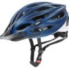 Uvex Oversize Fahrrad Helm Gr. 61-65cm Blau/weiß 2023 -Uvex uvexoversizeS41016008