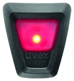 Uvex Plug-In LED Helm Blinklicht Rot Für Active Helm